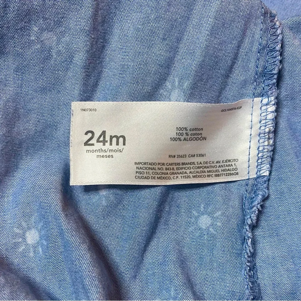 Bundle of Two Carter's Baby Romper’s 18 Months & 24 Months